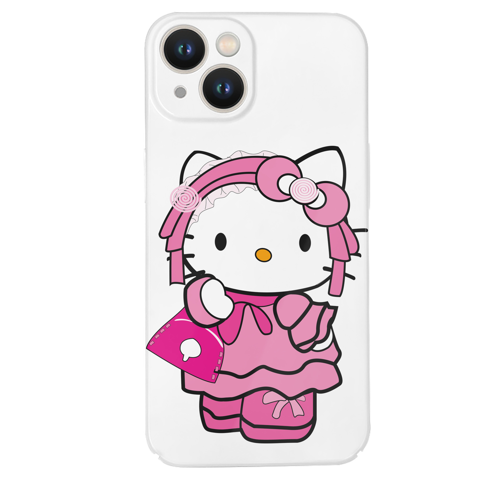 （画像用） Hello Kitty ハローキティ 【iPhone 14シリーズ対応】ハードケース